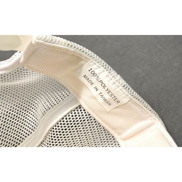 Amtron Video Hat White Trucker Mesh Cap Pirate Treasure Island - Picture 9 of 9